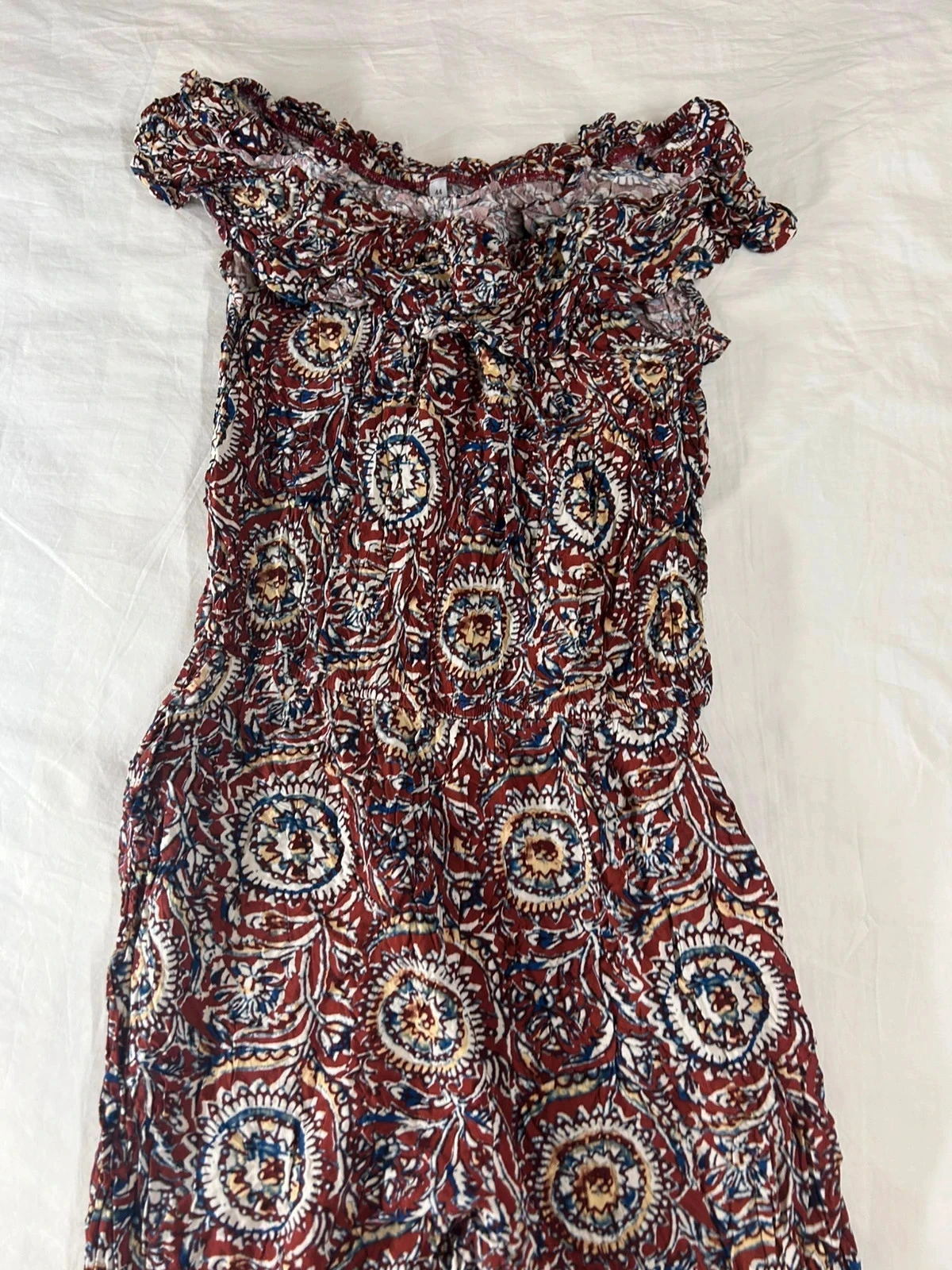 Veelkleurige vintage zomer jumpsuit – photo 6